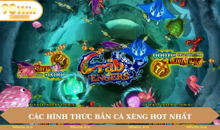 Bắn Cá Xèng - Giải Trí Đỉnh Cao Chinh Phục Mọi Game Thủ 2 Các hình thức bắn cá xèng hot nhất