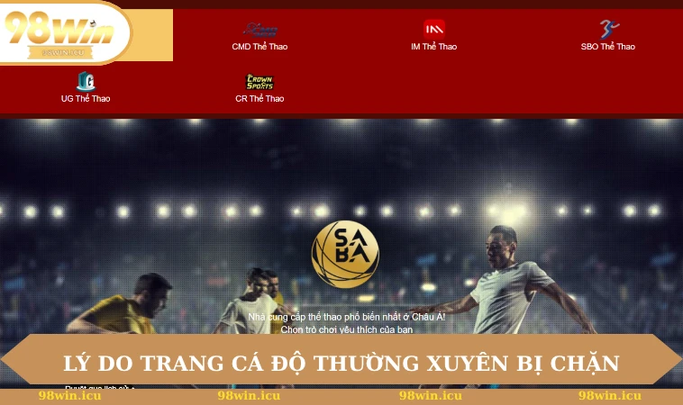 Cách Truy Cập Trang Cá Độ Khi Bị Chặn Hiệu Quả Nhất 1 Lý do trang cá độ thường xuyên bị chặn