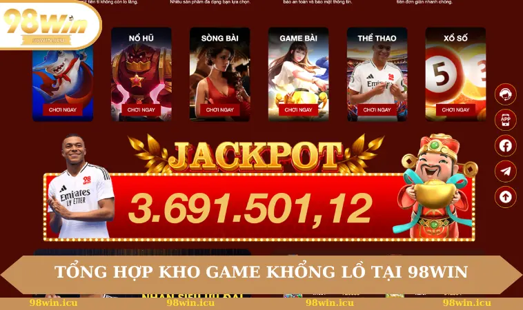 Giới Thiệu 98WIN 3 Tổng hợp kho game khổng lồ tại 98WIN